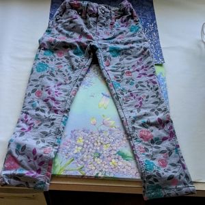 🌸 4T, Lee's skinny floral jeans